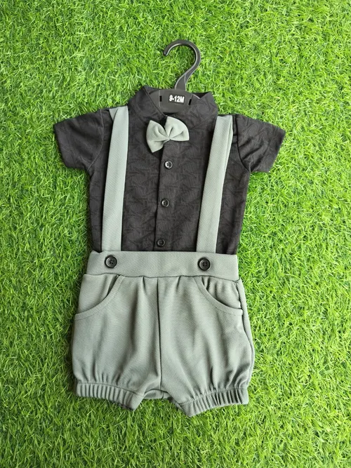 Classy Black Dungaree BD008